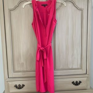 Banana republic Hot Pink Dress with Tie